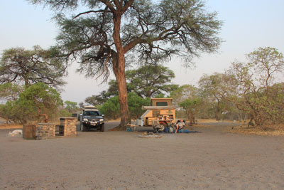 Savuti Camp,  Chobe National Park.