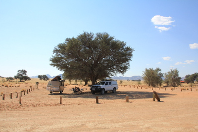 Namib Naukluft North. 3. Sesriem Rest Camp campsite.