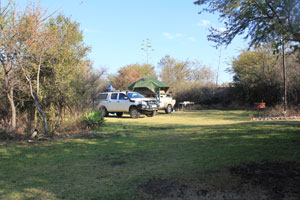 Bulawayo, Southern Comfort Lodge campsite.