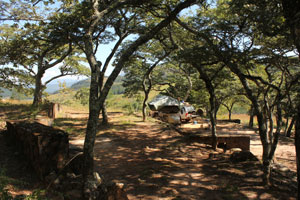 Chimanimani National Park campsite.