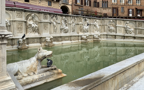 fountain,  Piazza del Campo