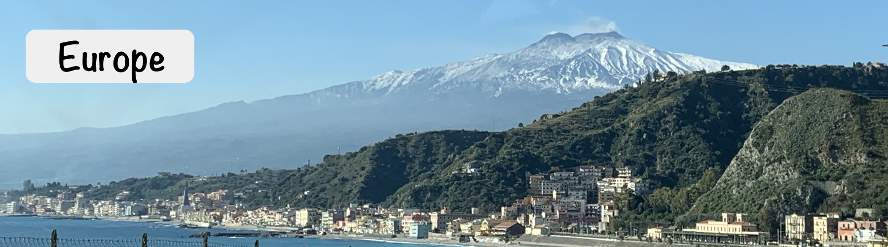 Title for our Europe trips - Mount Etna.