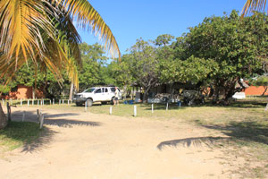 Vilanculos. Blue Waters campsite.