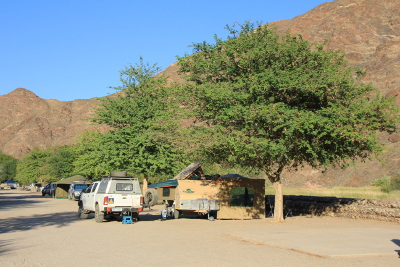 Ai-Ais Hot Springs campsite
