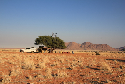 Tirasberg. Namtib Boisphere Reserve. campsite.