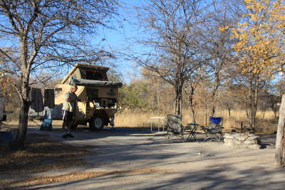 Roy's Rest Camp campsite.