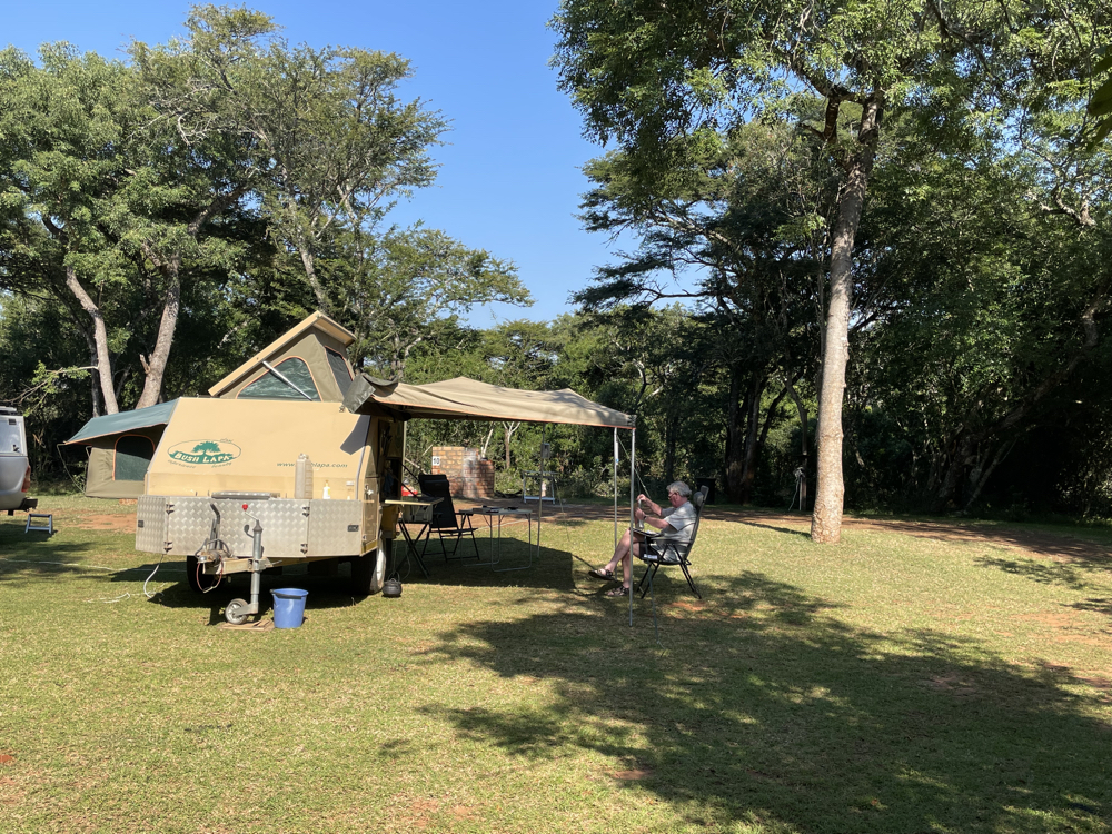 Beira. Biques Camp.campsite.