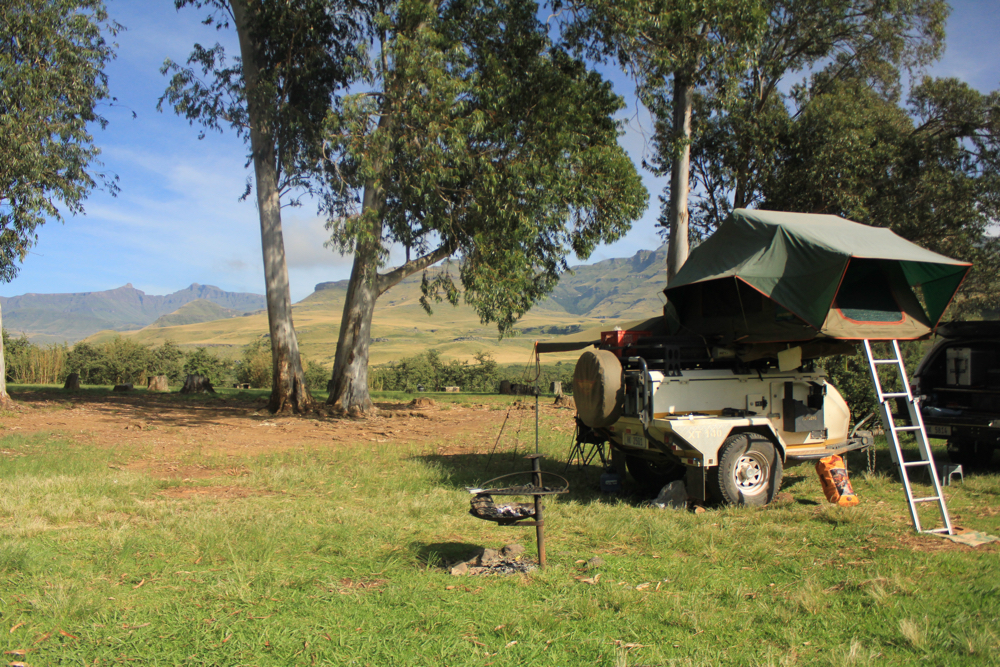 Beira. Biques Camp.campsite.