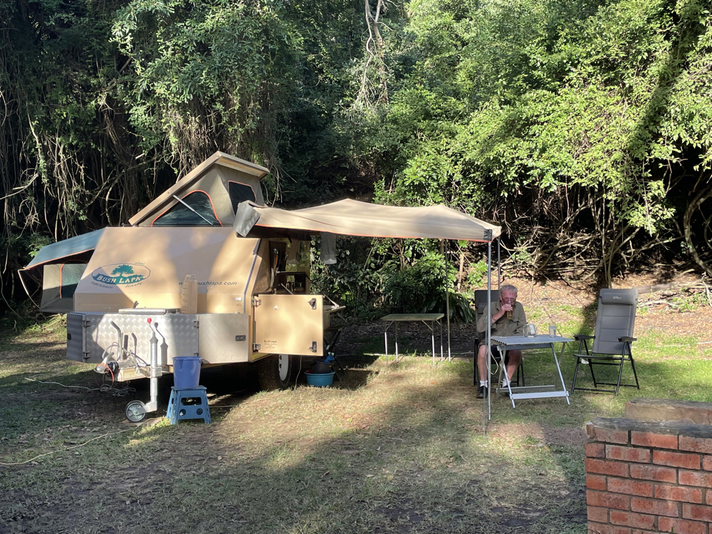 Beira. Biques Camp.campsite.