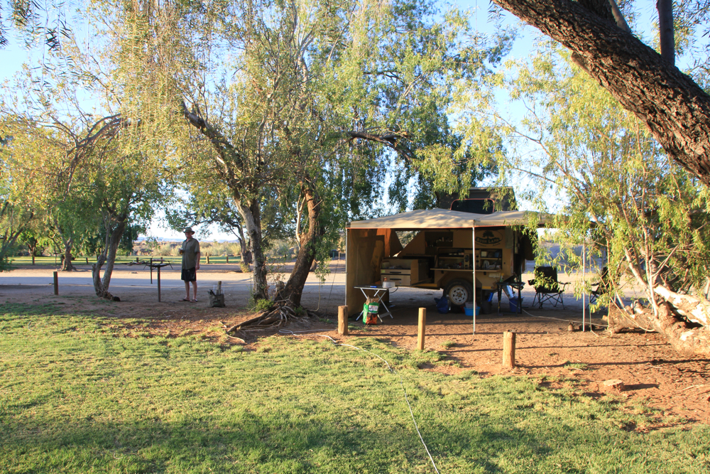 Augrabies Falls campsite.