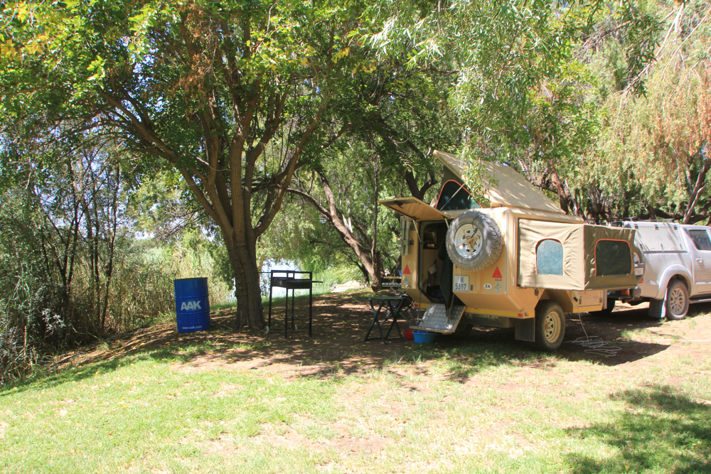 Oranjerus River Resort campsite.