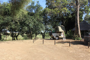 Gonarezhou National Park. 2 - Chipinda Pools campsite.