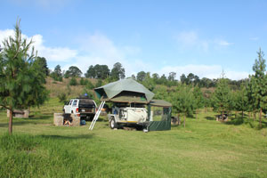 Nyanga National Park. Mare Caravan Parkcampsite.
