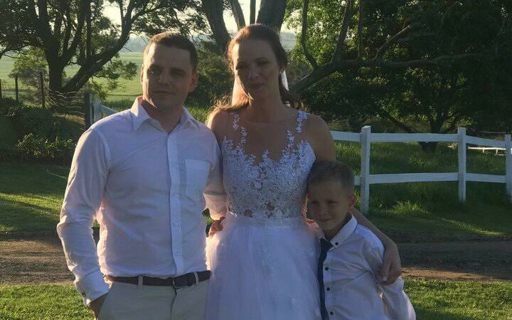  Matt and Veronica with Dylon, Veronica's son