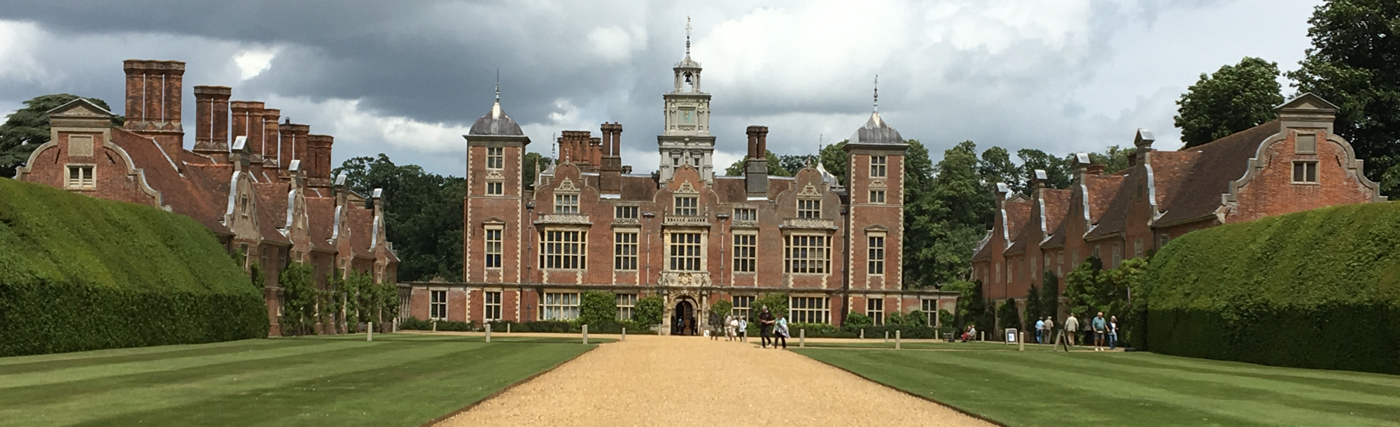View of the Hall from the main drive.