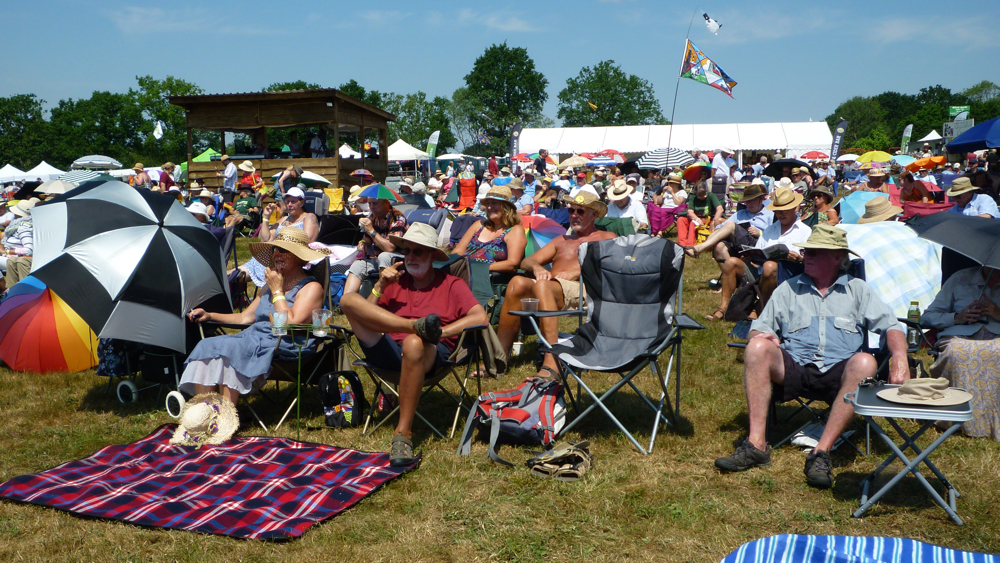 Sitting near the front - very hot.