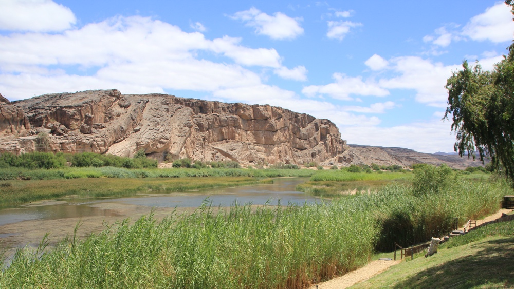 The River at Amanzi Trails Camp.
