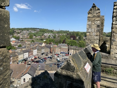 Another view of the town centre from the tower