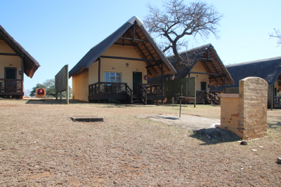 Our chalet at Mpila Camp. 