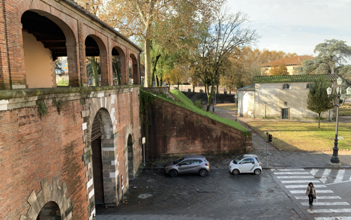 One of the entrances to the city.