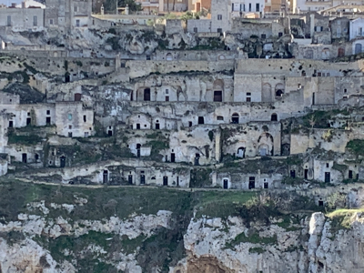 The Sassi area.