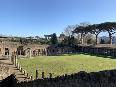 Gladiator barracks.