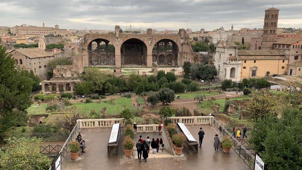 The Basilica of Maxentius,