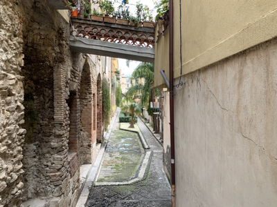 Narrow walkways