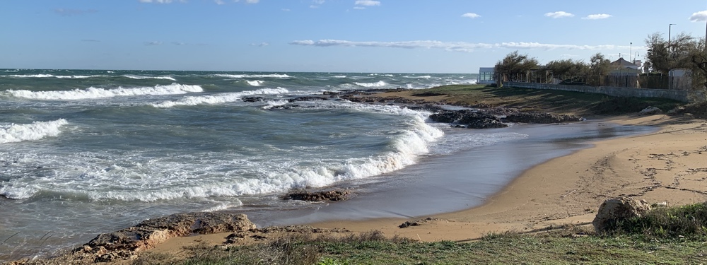 Torre Canne beach - north