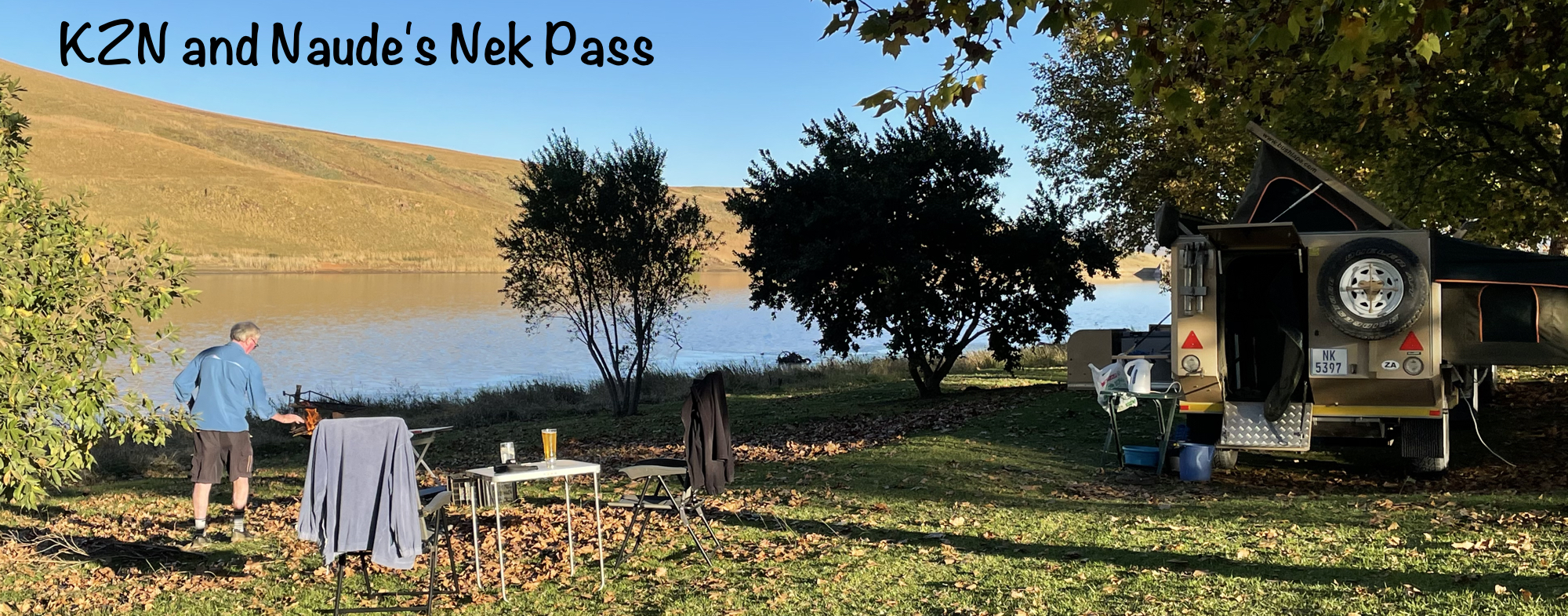 Oribi Gorge Resort lake.