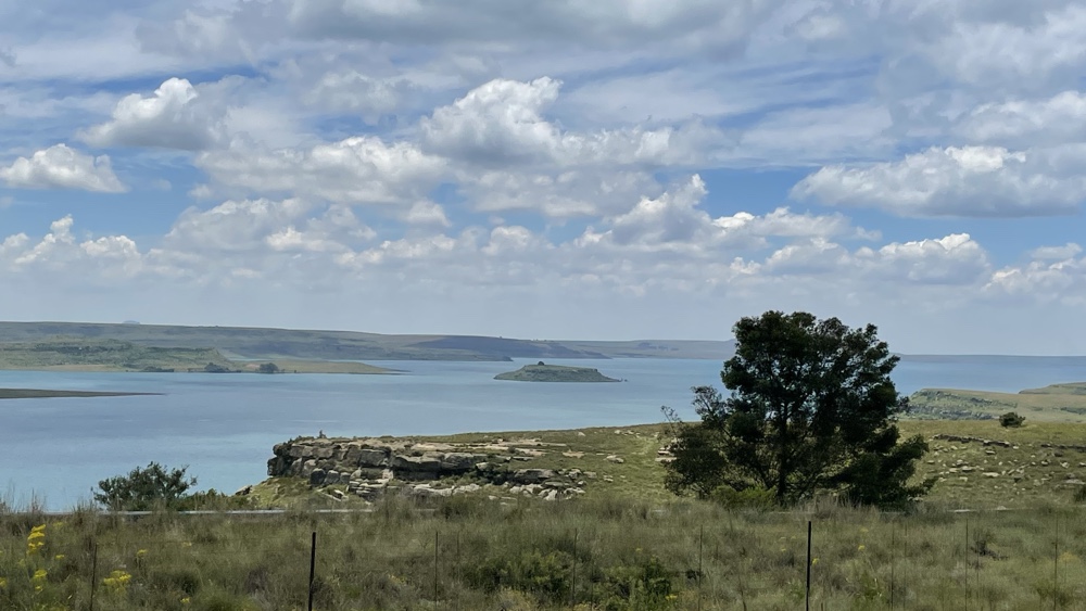 another view of the dam.