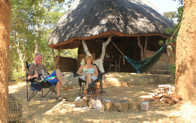 Our campsite at Motinondo Wilderness.